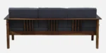 Halk Sheesham Wood 3 Seater Sofa In Grey Colour - Image 8