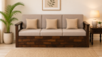 Mayson Upholstered 3 Seater Sofa in Grey