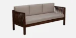 Aura Modern Wooden 3 Seater Sofa with Cushioned Seating - Image 6