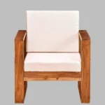 Orion Modern Upholstered Accent 1 Seater Sofa for Contemporary Interiors - Image 2