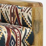 Nova Luxury Fabric Armchair with Comfortable Backrest and Wide Seating - Image 10