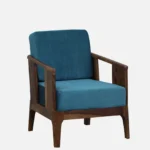 Aurelia Premium Fabric Upholstered 1 Seater Lounge Sofa for Modern Living Spaces - Image 5