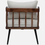 Verona Luxury Fabric Accent Sofa for Stylish Living Room Interiors - Image 3
