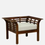 Harper Modern Fabric 1 Seater Sofa with Superior Comfort and Contemporary Appeal - Image 9