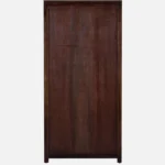 Driftola Mango Wood Book Rack with Rustic Distressed Finish and Iron Brackets - Image 5