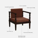 Brooklyn Contemporary Lounge Chair - Image 9