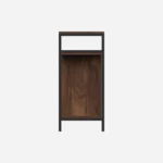 Linova Particle Board Wall Mounted TV Unit with Floating Shelves in White Gloss - Image 3