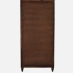 Vistar Solid Sheesham Wood Bookshelf in Antique Teak Finish - Image 7