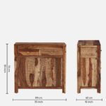 Ashton Grove Engineered Wood Storage Cabinet with Spacious Shelving - Image 2