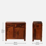 Reyansh Sheesham Wood Cabinet - Image 3