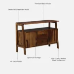 Aarav Sheesham Wood Cabinet - Image 9
