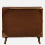 Arnav Sheesham Wood Utility Cabinet With Shelves In Walnut Finish - Image 5