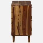 Arnav Sheesham Wood Utility Cabinet With Shelves In Walnut Finish - Image 11