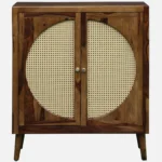 Vivaan Sheesham Wood Organizer Cabinet In Provincial Teak Finish - Image 6