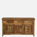 Atharv Solid Sheesham Wood Cabinet With Spacious Storage - Image 4