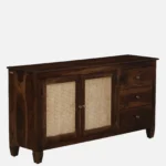 Kavya Sheesham Wood Multipurpose Cabinet In Natural Finish - Image 7