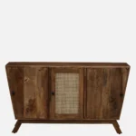 Prisha Sheesham Wood Multipurpose Storage Cabinet In Honey Finish - Image 5