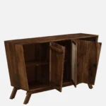 Prisha Sheesham Wood Multipurpose Storage Cabinet In Honey Finish - Image 7