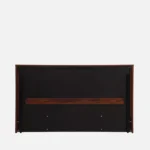 Elwyn Acacia Wood Queen Size Hydraulic Storage Bed in Warm Brown Finish - Image 6