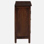 Elara Sheesham Wood Storage Cabinet in Walnut Finish - Image 2