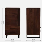 Alder Grove Premium Wooden Storage Cabinet - Image 6
