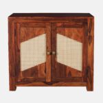 Cedar Bloom Contemporary Storage Cabinet - Image 8