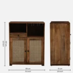 Ashwood Manor Designer Wooden Cabinet - Image 9