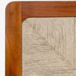 Oak Vista Contemporary Display Utility Cabinet - Image 9