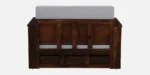 Riviera Premium Wooden Sofa Cum Bed With Plush Cushions - Image 12