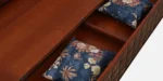 Tuscany Sheesham Wood Sofa Cum Bed In Walnut Finish - Image 12