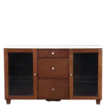 Solid Sheesham Wood Crockery Cabinet - Image 9