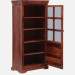 Sheesham Wood Crockery Cabinet in Walnut Finish - Image 8