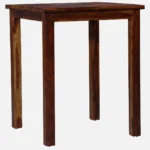Elmwood Sheesham Wood Bar Table Set in Provincial Teak Finish With (Set of 2) - Image 4