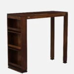 Northfield Sheesham Wood Bar Table Set in Provincial Teak Finish With (Set of 2) - Image 10