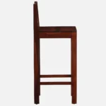 Worvik Solid Wood Bar Chairs in Natural Oak Finish (Set of 2) - Image 2