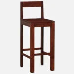Worvik Solid Wood Bar Chairs in Natural Oak Finish (Set of 2) - Image 3