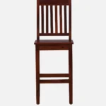 Nreston Wooden Bar Stools in Walnut Finish (Set of 2) - Image 3