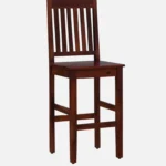 Nreston Wooden Bar Stools in Walnut Finish (Set of 2) - Image 5