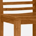 Frden Sheesham Wood Bar Chairs in Light Teak Finish (Set of 2) - Image 8