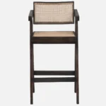 Prevon Solid Wood Bar Chairs in Rich Teak Finish (Set of 2) - Image 7