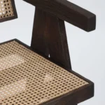 Prevon Solid Wood Bar Chairs in Rich Teak Finish (Set of 2) - Image 8