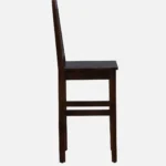Oarvix Wooden Bar Stools in Natural Honey Finish (Set of 2) - Image 2
