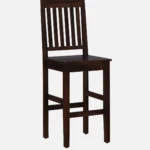 Oarvix Wooden Bar Stools in Natural Honey Finish (Set of 2) - Image 7