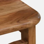 Urlano Solid Wood Bar Chairs in Dark Oak Finish (Set of 2) - Image 3