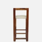 Yelron Solid Wood High Chairs in Warm Chestnut Finish (Set of 2) - Image 8