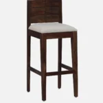 Krevix Wooden Bar Stools in Light Oak Finish (Set of 2) - Image 2