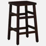 Arlo Sheesham Wood Bar Stool in Honey Finish - Image 4