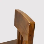 Elara Solid Wood Bar Stool in Walnut Finish - Image 7