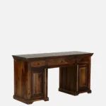 Stayan Sheesham Wood Writing Table in Scratch Resistant Provincial Teak Finish - Image 11