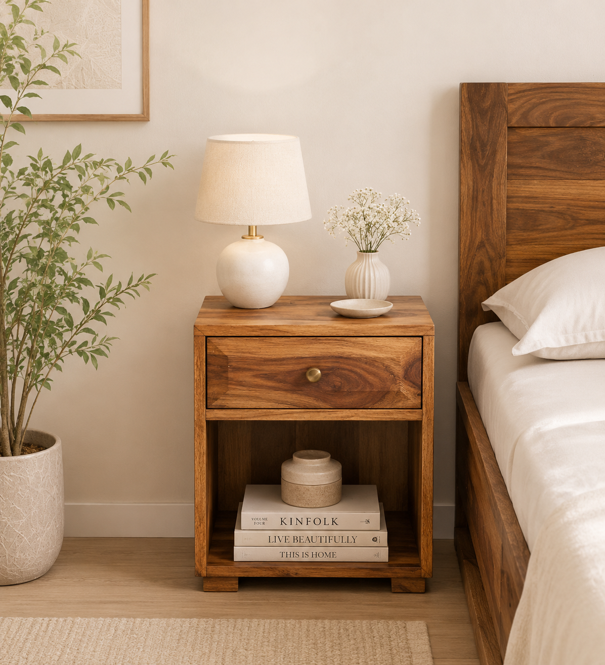 Neltrico-Premium-Wooden-Nightstand-with-Storage-classic-wood-1.webp Neltrico Premium Wooden Nightstand with Storage - Image 1